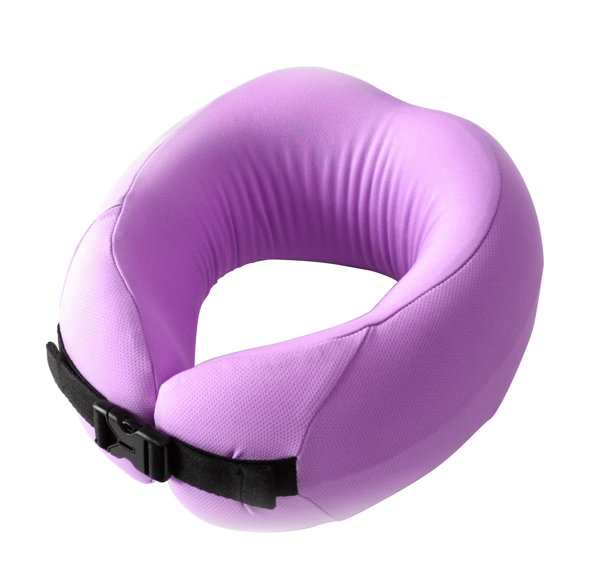 PocketPillow Easynap Travel Basic Slim met Meeneem Case - Opvouwbaar Nekkussen - Lavender Nekkussen - Reisartikelen-nl