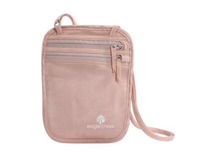 Eagle Creek Silk Undercover Neck Wallet Rose Reisportemonnee - Reisartikelen-nl