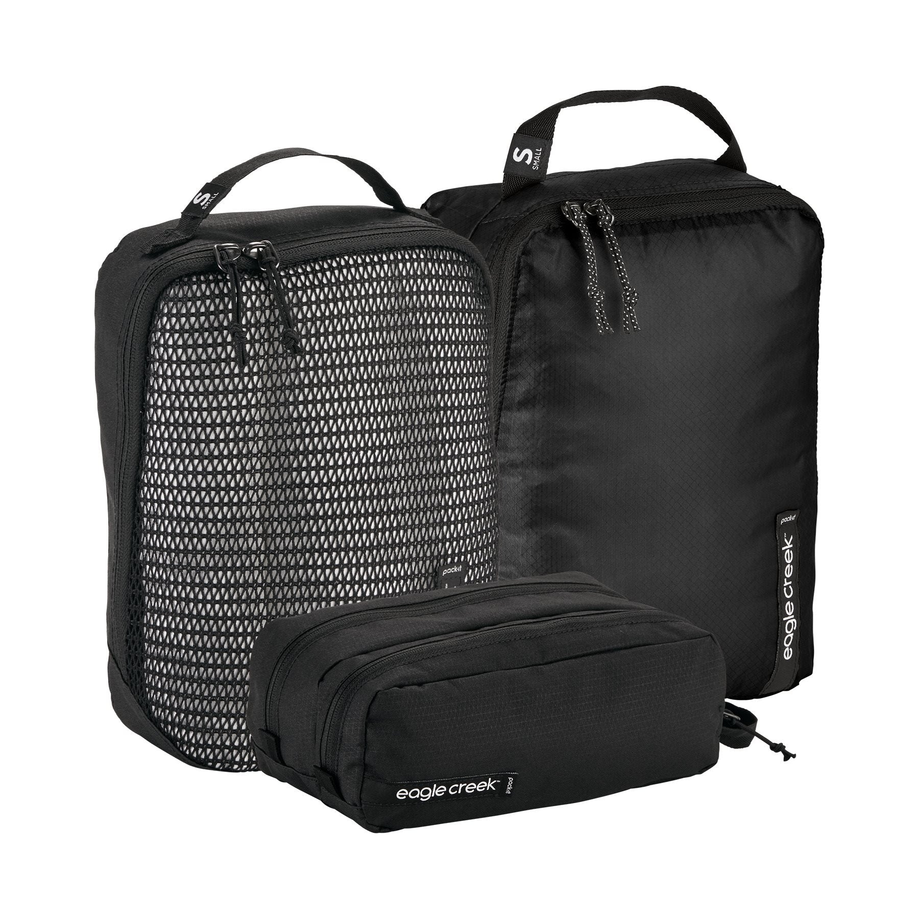 Eagle Creek Pack-It Overnight Set Black Bagage Organizer - Reisartikelen-nl
