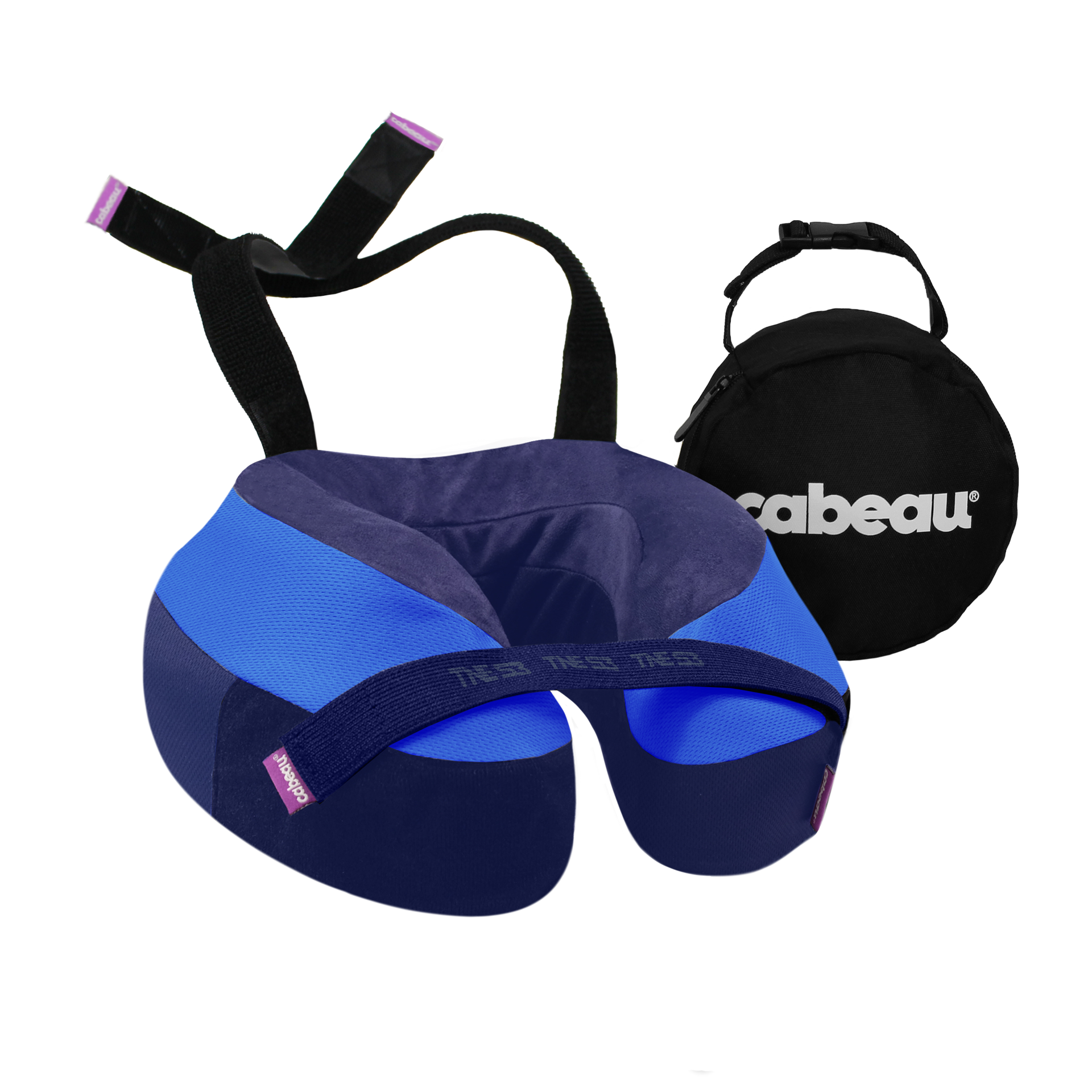 Cabeau Evolution TNE S3 - Blue/Navy - Sydney Nekkussen - Reisartikelen-nl