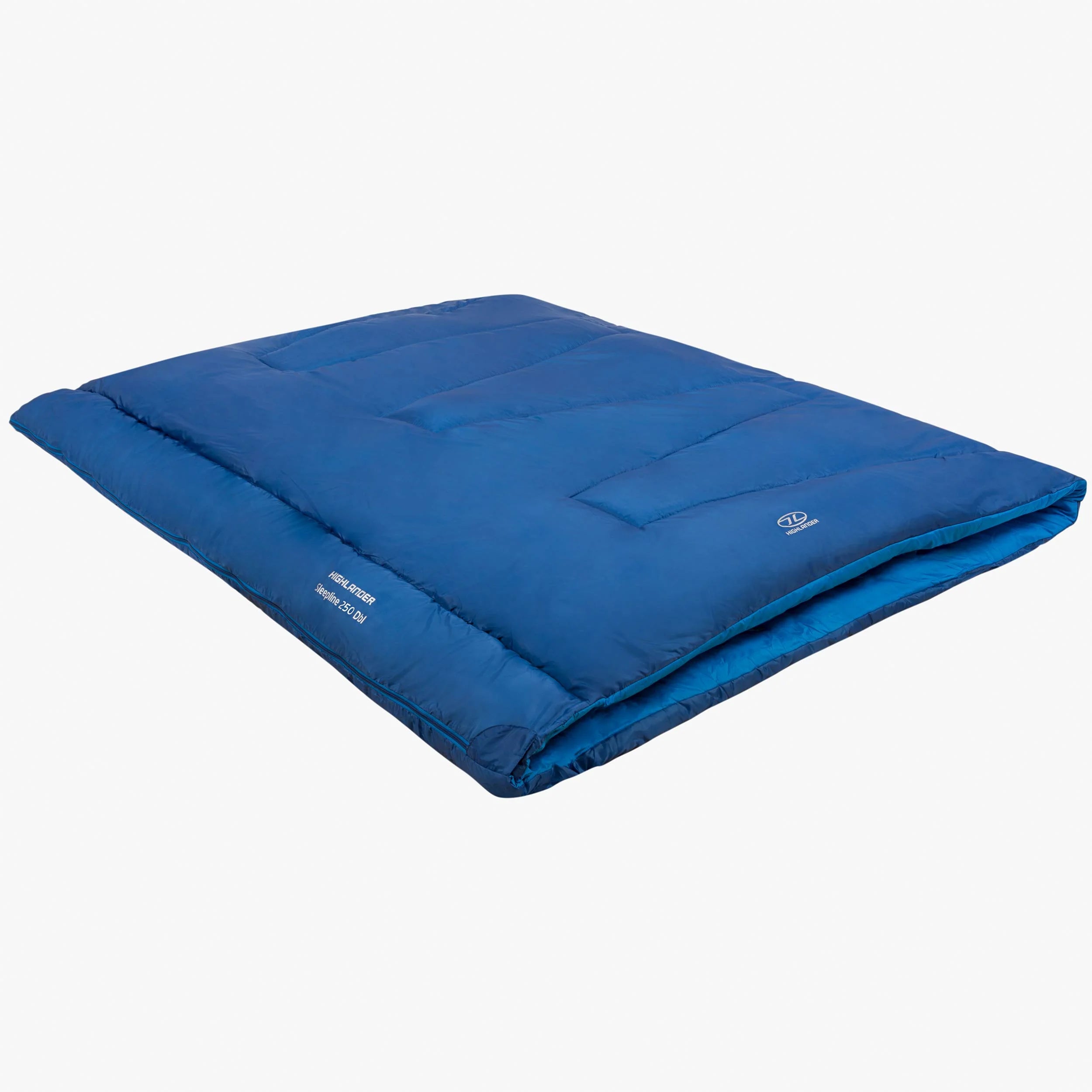 Highlander SLEEPLINE 250 DOUBLE SLEEPING BAG - BLUE Slaapzak - Reisartikelen-nl