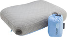 Cocoon Air Core Pillow Ultra Light - XL - Light blue Reiskussen - Reisartikelen-nl