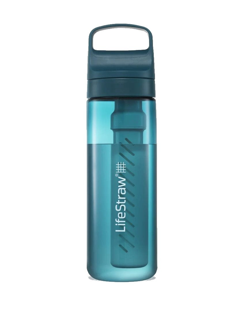 LifeStraw Go 2.0 Water Filter Bottle - 650 ml - Laguna Teal Waterfles - Reisartikelen-nl