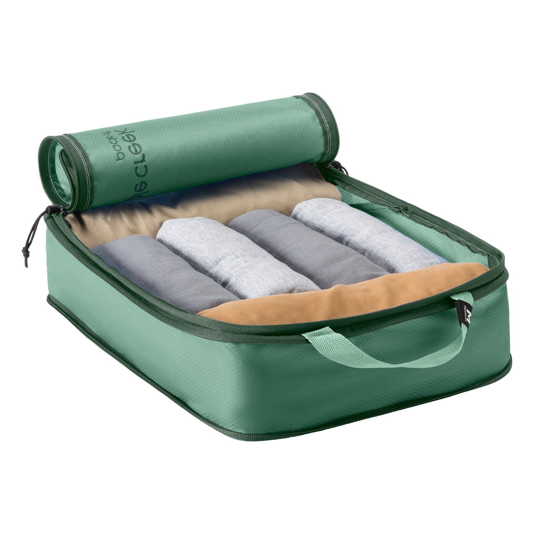 Eagle Creek Pack-It Isolate Compression Cube Set - 12L - Willow Bagage Organizer - Reisartikelen-nl