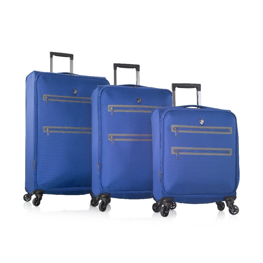 Heys Spinner Xero Pro 21" (53cm) Blue Handbagage Koffer - Reisartikelen-nl