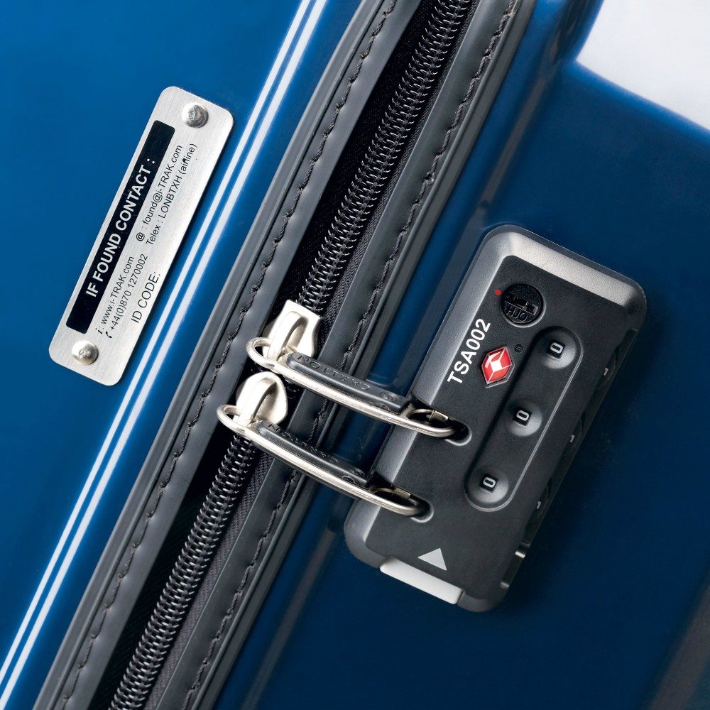 Carlton Stark Spinner Case 67 cm - Blue Ruimbagage Koffer - Reisartikelen-nl