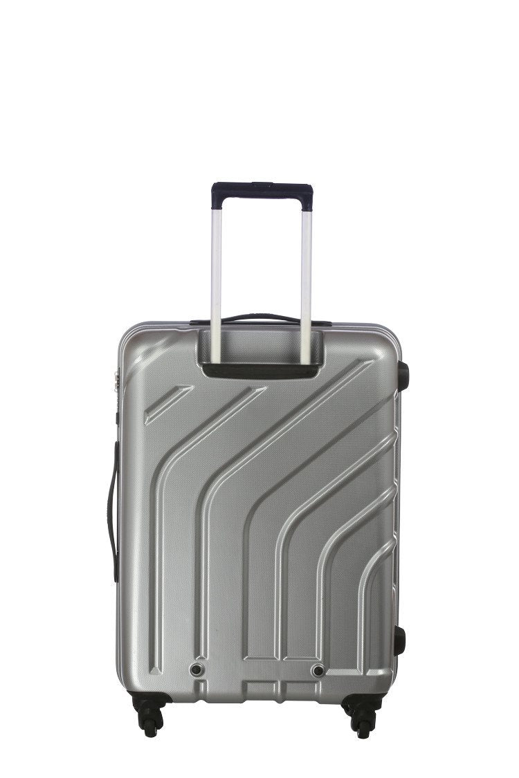 Carlton Stellar Spinner Case handbagage koffer 55 cm - Silver Handbagage Koffer - Reisartikelen-nl