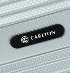 Carlton Tube Spinner 55cm - Silver Handbagage Koffer - Reisartikelen-nl