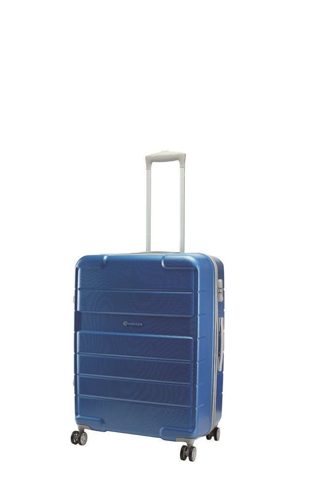 Carlton Tornado Spinner 55cm - Blue Handbagage Koffer - Reisartikelen-nl