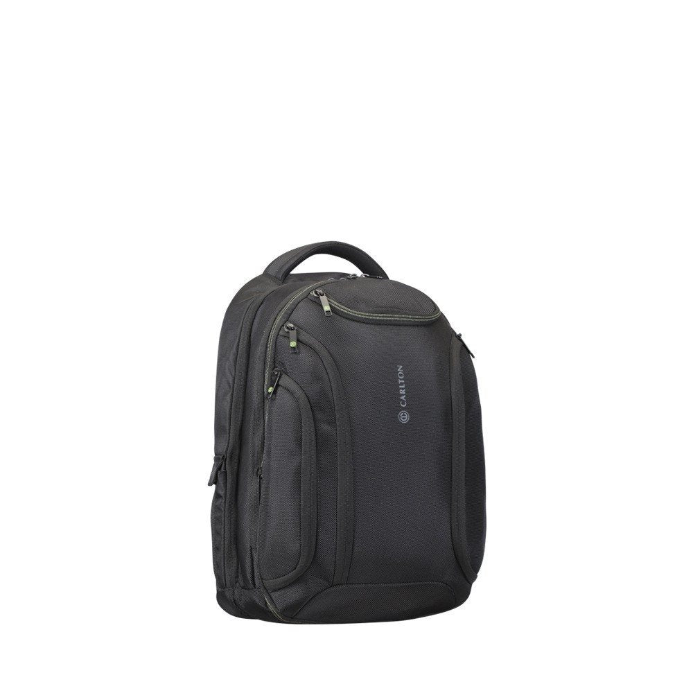 Carlton Hampton I  - Laptop Rugzak - 29L - Black Rugzak - Reisartikelen-nl