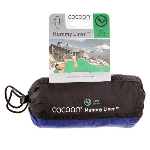 Cocoon Mummyliner 100% Katoen - Elephant Grey Lakenzak - Reisartikelen-nl