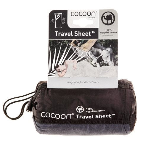 Cocoon TravelSheets 100% Egyptisch Katoen - Khaki Lakenzak - Reisartikelen-nl