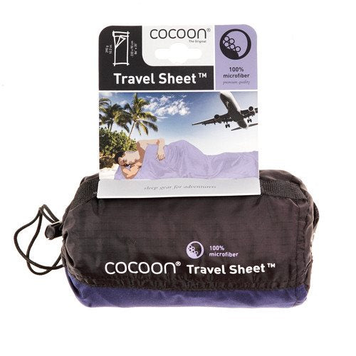 Cocoon TravelSheets 100% Microfiber - Twilight Blue Lakenzak - Reisartikelen-nl