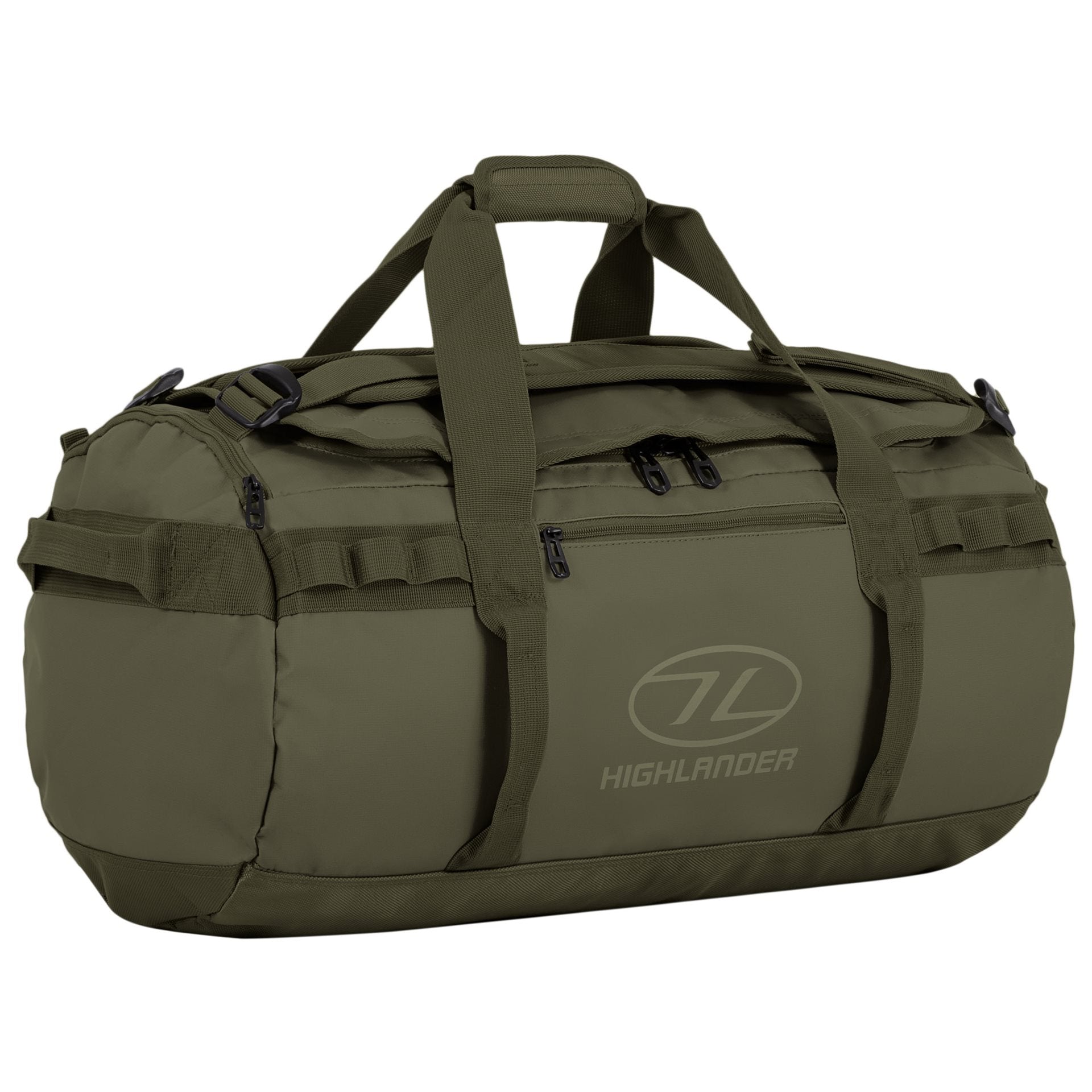 Highlander Storm Kit Bag - Duffel - 45L - Olive Green Duffeltas - Reisartikelen-nl