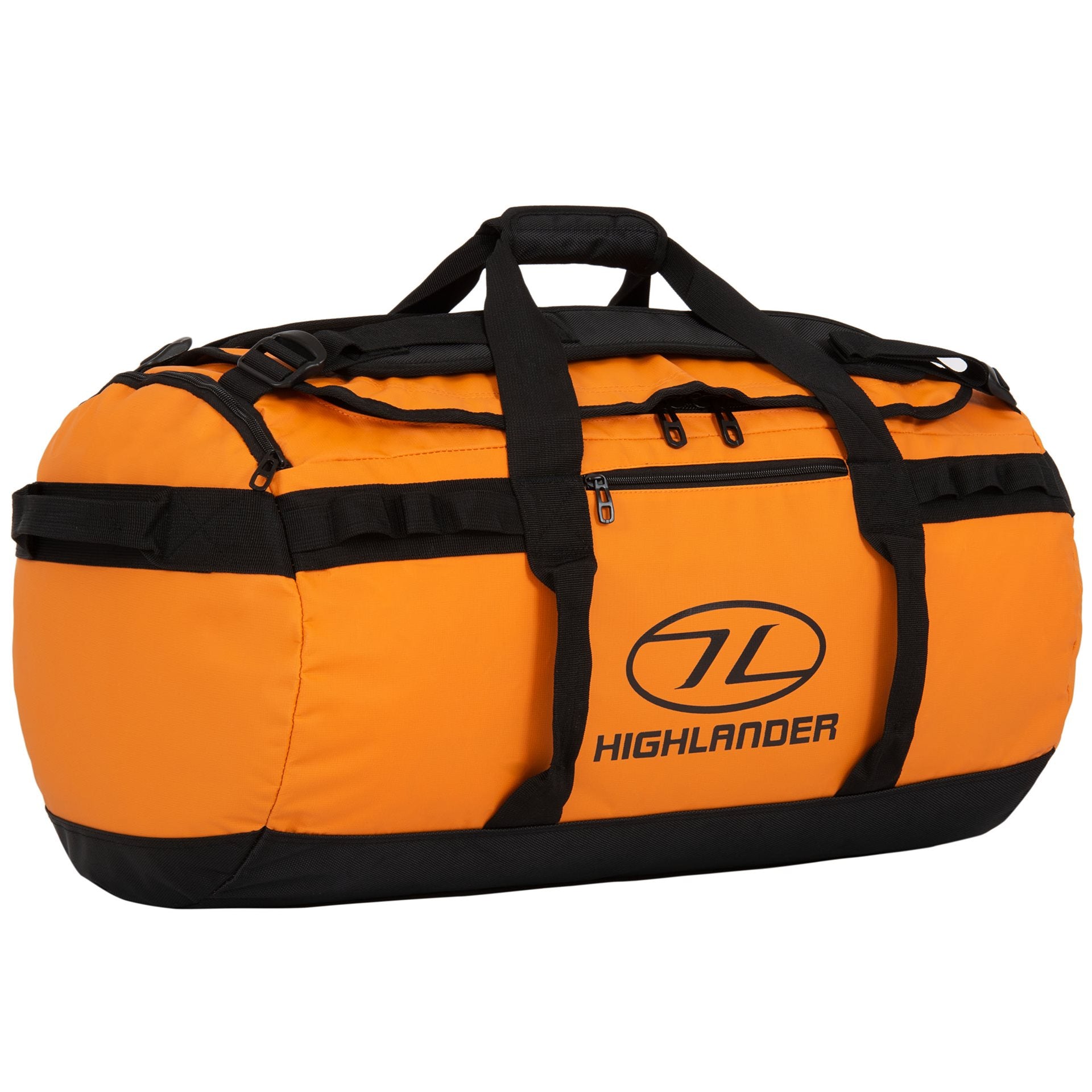 Highlander Storm Kit Bag - Duffel - 65L - Orange Duffeltas - Reisartikelen-nl