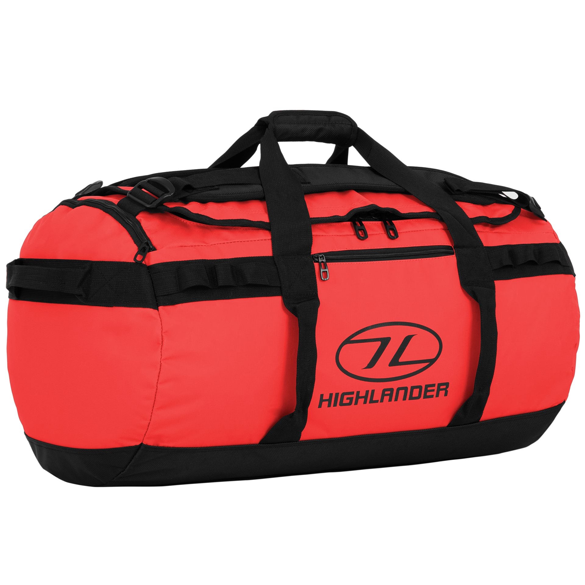 Highlander Storm Kit Bag - Duffel - 65L - Red Duffeltas - Reisartikelen-nl