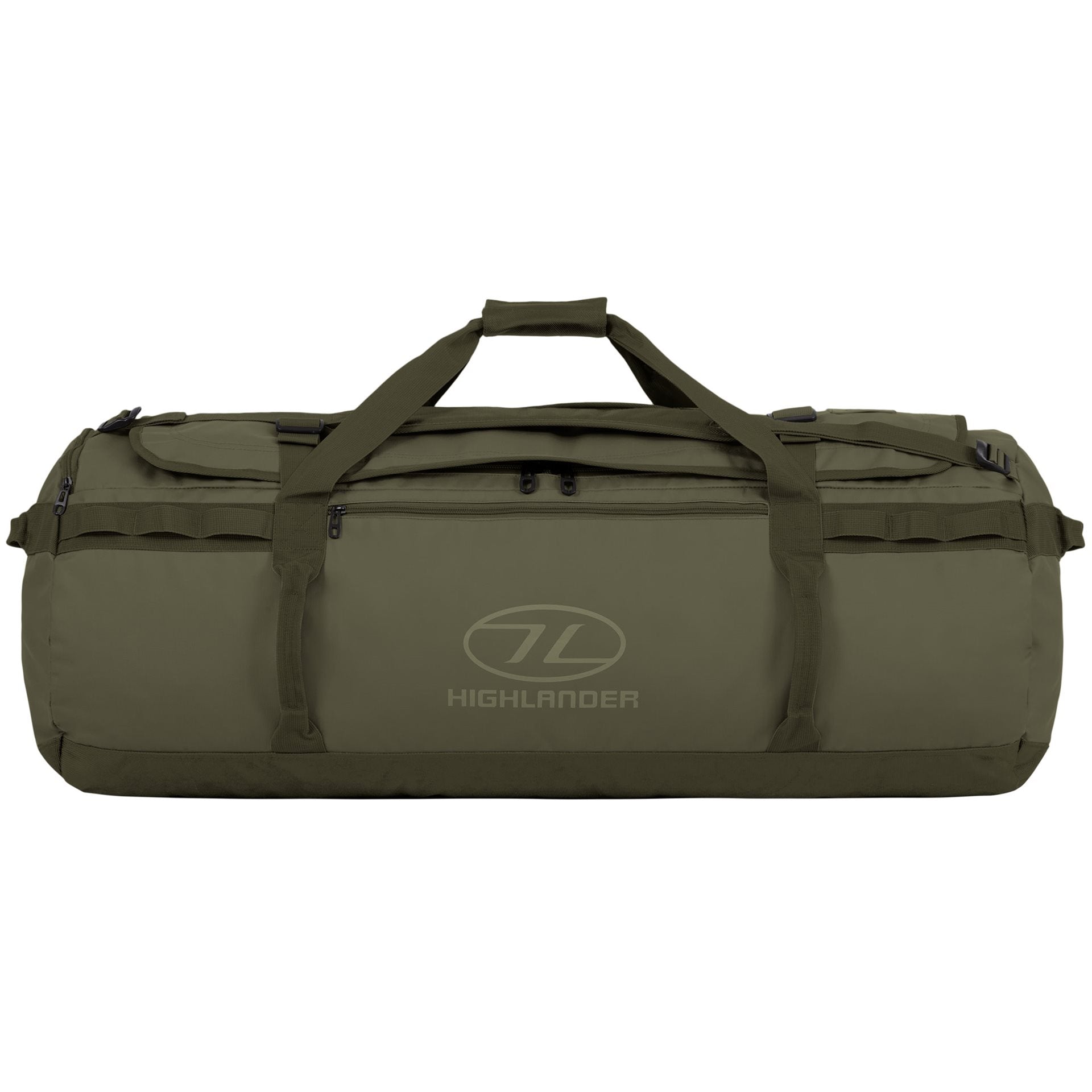 Highlander Storm Kit Bag - Duffel - 120L - Olive Green Duffeltas - Reisartikelen-nl