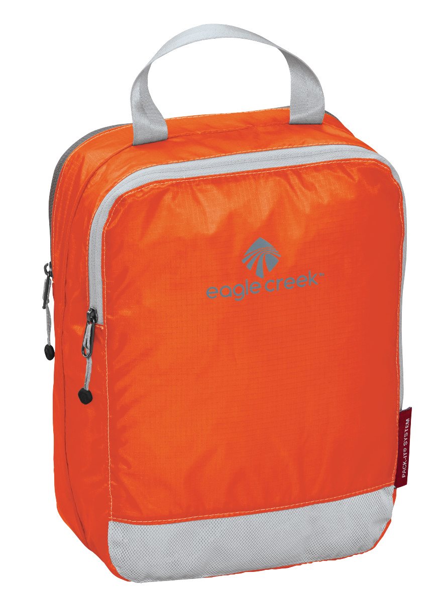 Eagle Creek Pack-It Specter Clean Dirty Half Cube Orange Bagage Organizer - Reisartikelen-nl