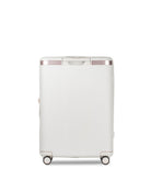 Echolac Dynasty 4-wheel luggage - M - Ivory White M Ruimbagage Koffer - Reisartikelen-nl