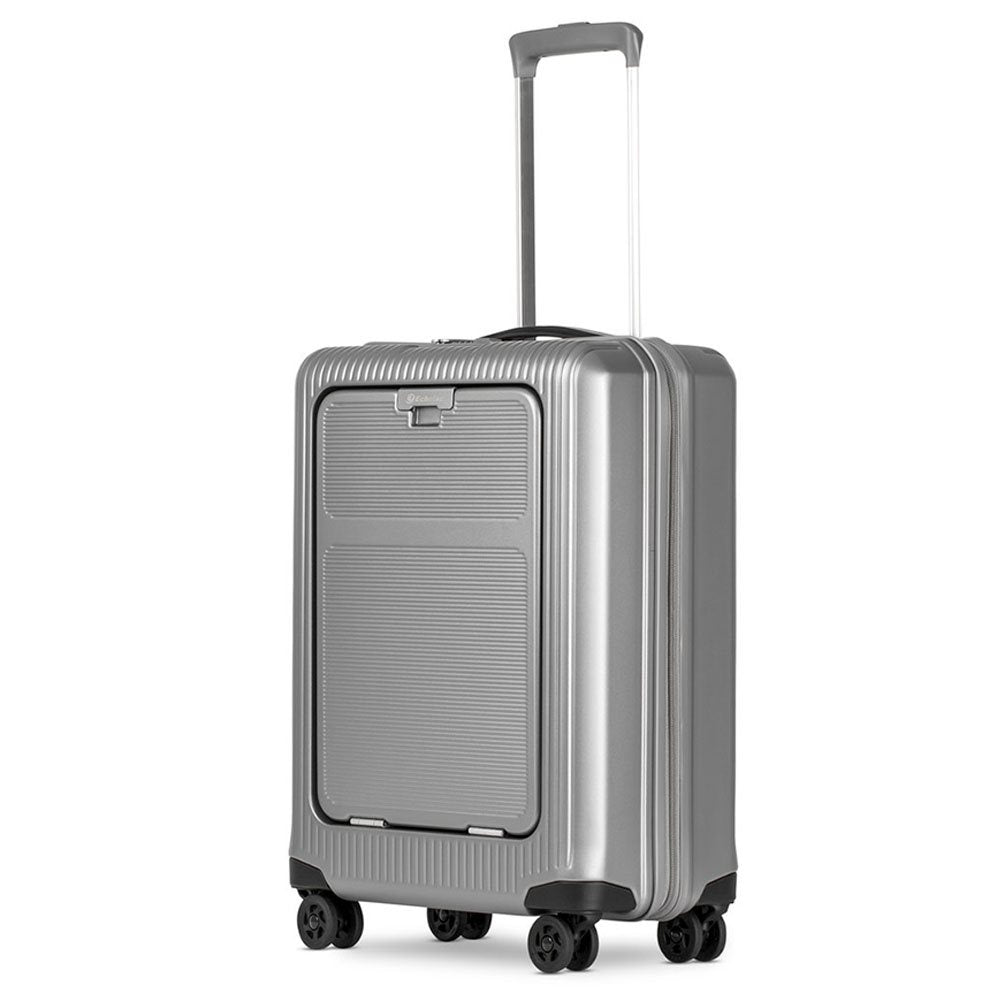 Echolac Knight handbagage koffer - S - Silver Handbagage Koffer - Reisartikelen-nl