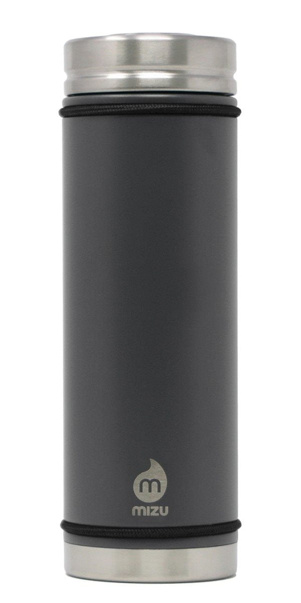 MIZU V7 Thermosfles - 650 ml Grey Hammer Waterfles - Reisartikelen-nl