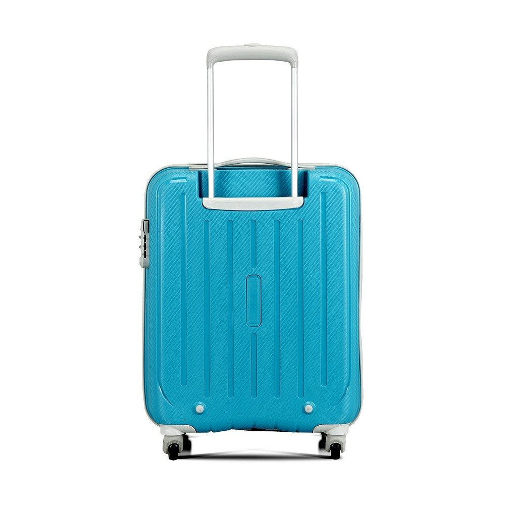 Carlton Phoenix NXT Spinner Case 55 cm - Teal Blue Handbagage Koffer - Reisartikelen-nl