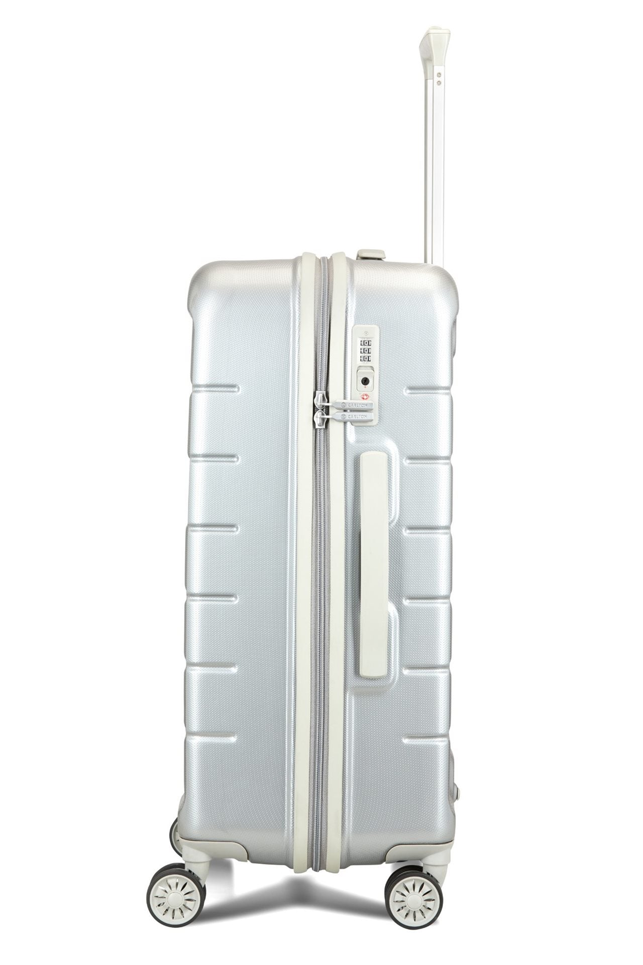 Carlton Tornado NXT Spinner Case 67cm - Ruimbagage Koffer - Silver Ruimbagage Koffer - Reisartikelen-nl