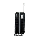 Carlton Voyager Spinner Case 55 cm - Black Handbagage Koffer - Reisartikelen-nl