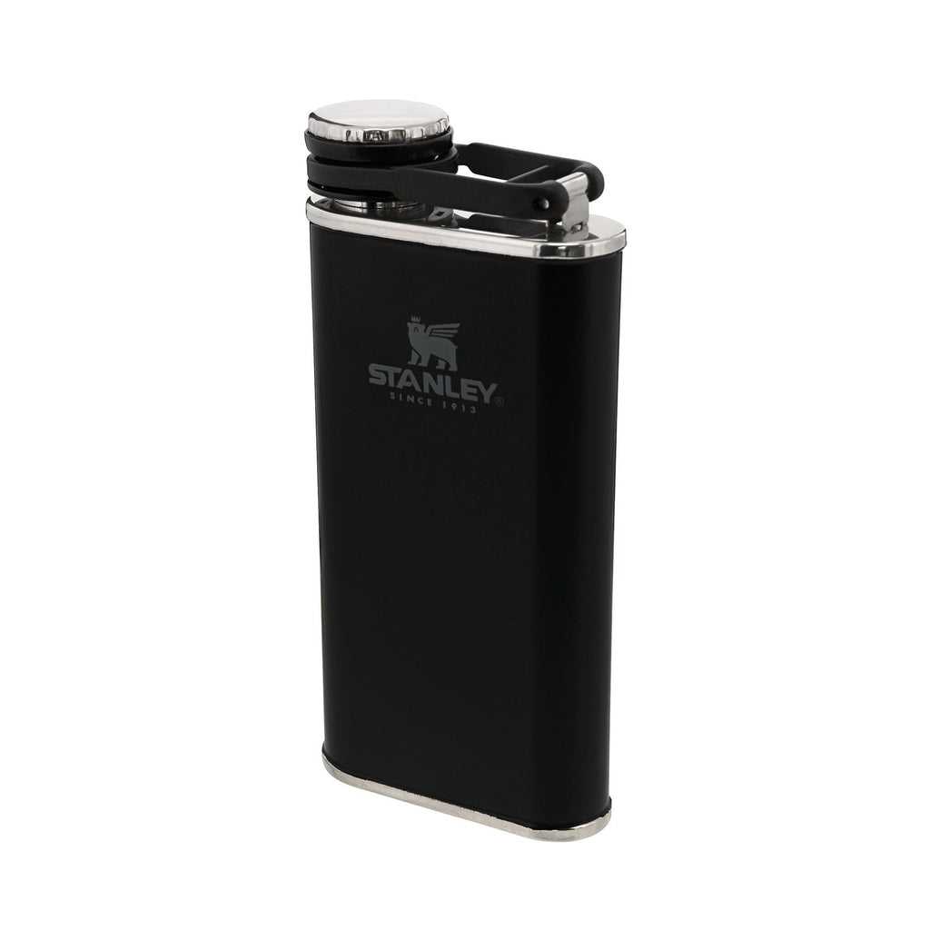 Stanley The Easy Fill Wide Mouth Flask - 230ml - Matte Black Thermosfles - Reisartikelen-nl