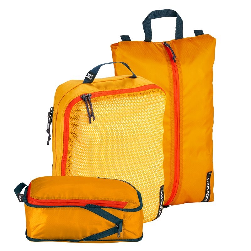 Eagle Creek Pack-It Essentials Set - sahara yellow Bagage Organizer - Reisartikelen-nl