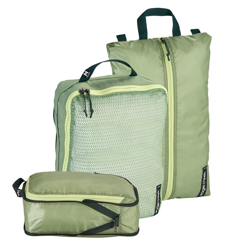Eagle Creek Pack-It Essentials Set - mossy green Bagage Organizer - Reisartikelen-nl