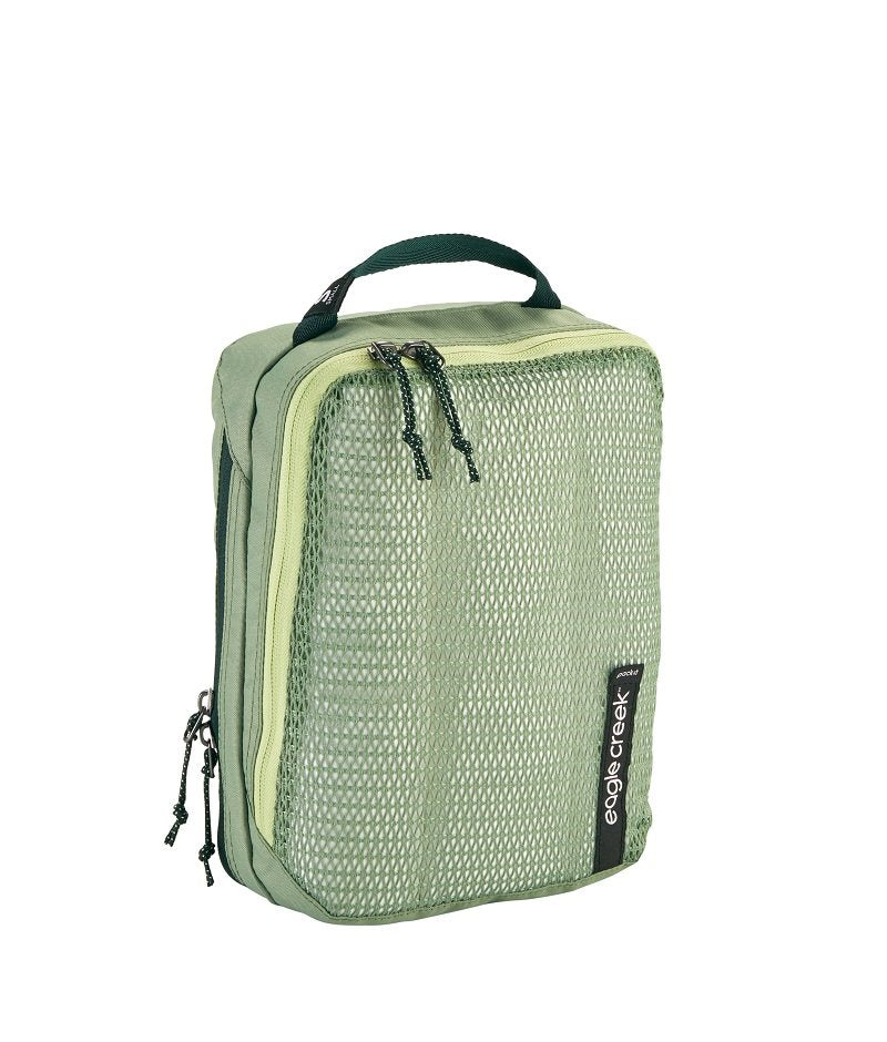 Eagle Creek Pack-It Reveal Clean/Dirty Cube S - mossy green Bagage Organizer - Reisartikelen-nl