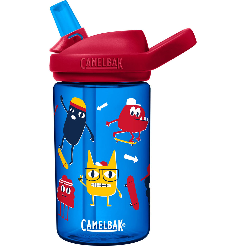CamelBak Eddy+ Kids 0,4 L Skate Monsters Waterfles - Reisartikelen-nl