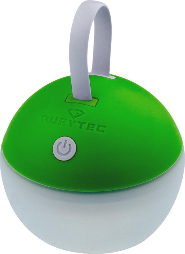 Rubytec Bulb USB Lantern Green - Lamp Tentlamp - Reisartikelen-nl