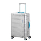 American Tourister Alumo Spinner 55-20 Neon Blue Handbagage Koffer - Reisartikelen-nl