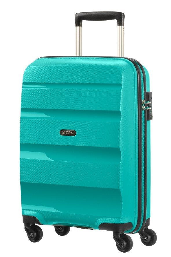 American Tourister Bon Air Spinner S  Strict Deep Turquoise Handbagage Koffer - Reisartikelen-nl
