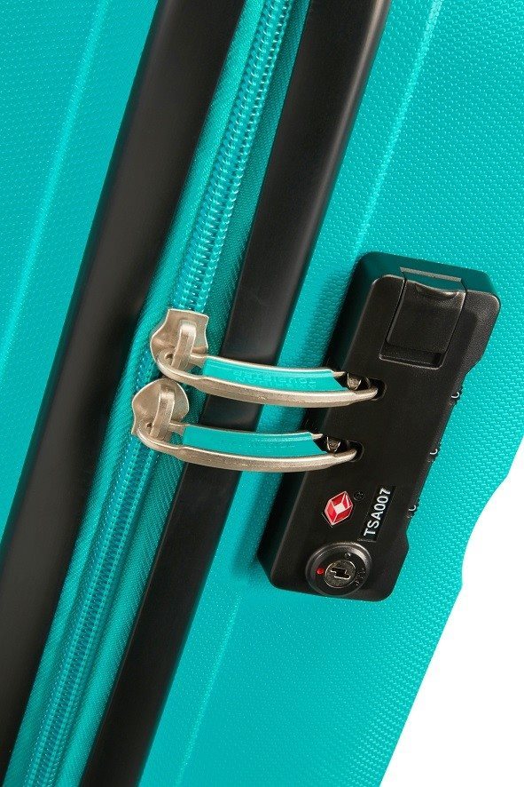 American Tourister Bon Air Spinner S  Strict Deep Turquoise Handbagage Koffer - Reisartikelen-nl
