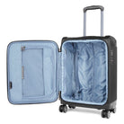 Carlton Crossover Spinner Case 55 cm - Black Handbagage Koffer - Reisartikelen-nl