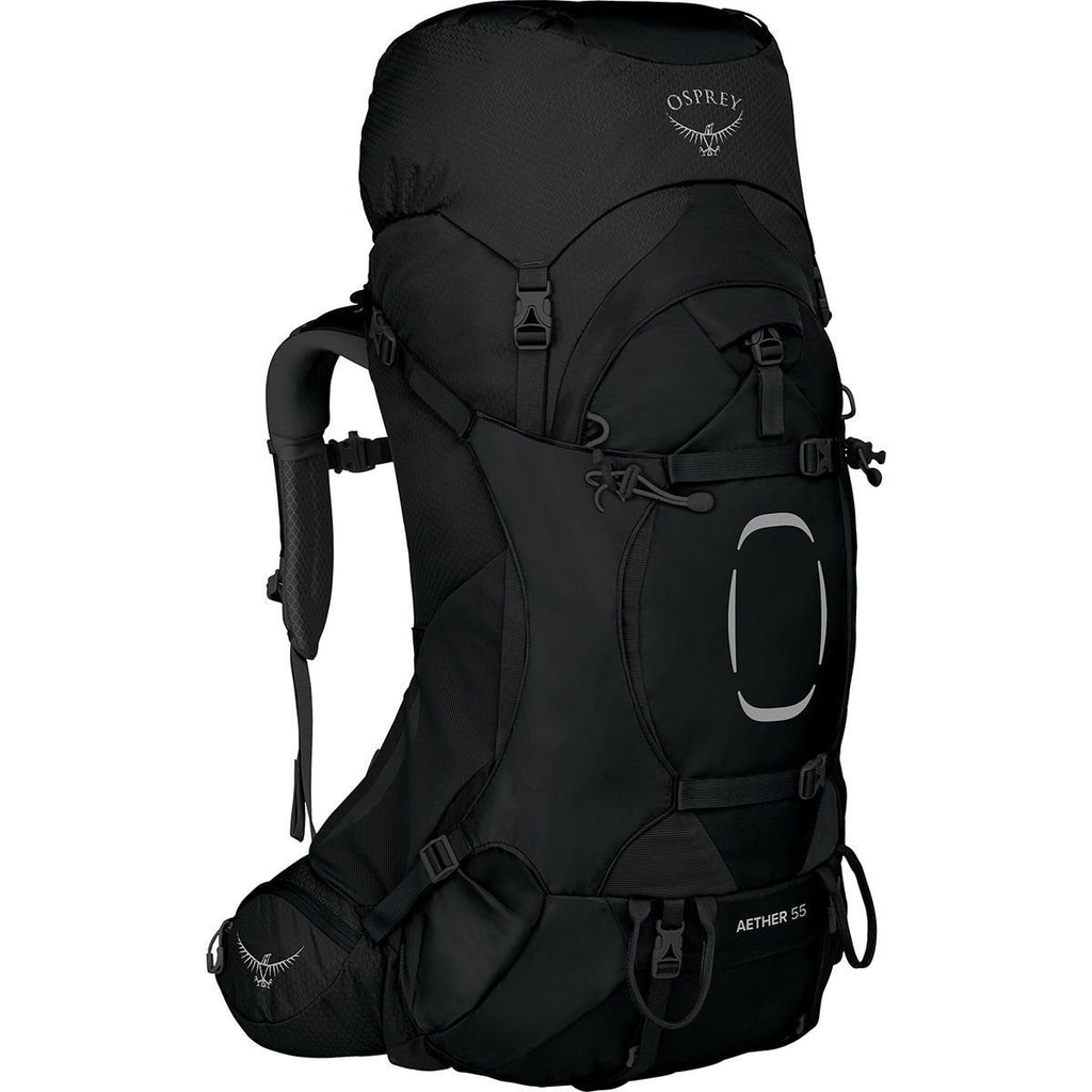 Osprey Aether AG 55 Black S/M Backpack - Reisartikelen-nl