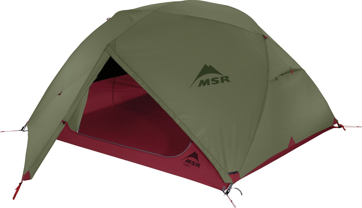 MSR Elixir 3 Tent V2 - 3 personen - Green Tent - Reisartikelen-nl
