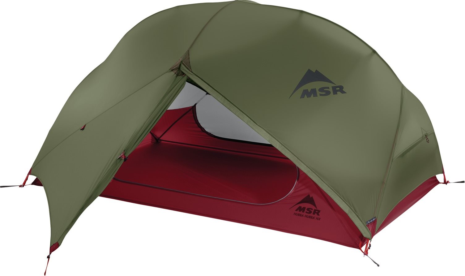 MSR Hubba Hubba NX 2 Tent V7 - 2 personen - Green Tent - Reisartikelen-nl
