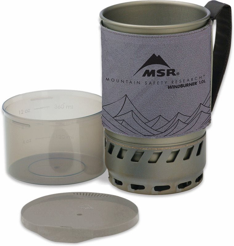MSR WindBurner Pot - 1.0L -  Gray Kookgerei - Reisartikelen-nl