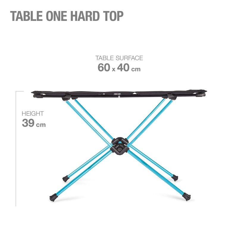 Helinox Table One  Hard Top - Kampeertafel Medium- Black Campingtafel - Reisartikelen-nl
