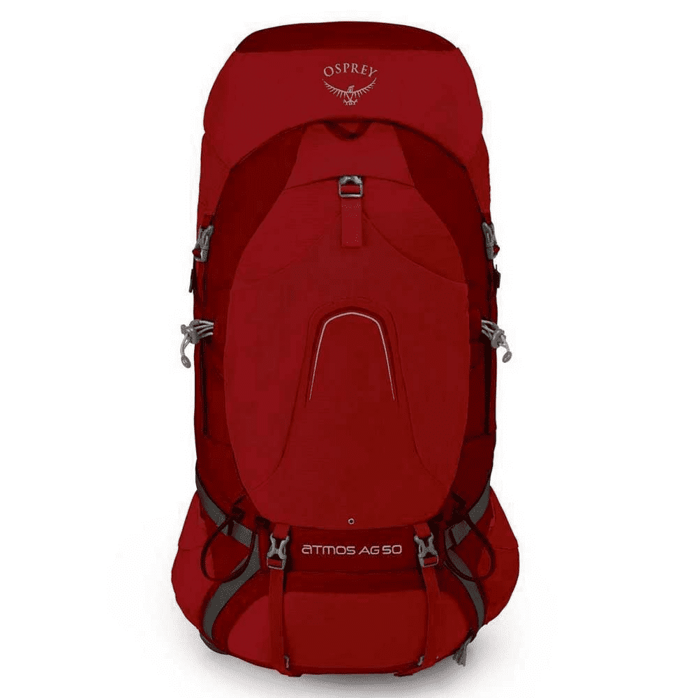 Osprey Atmos AG 50 Rigby Red Backpack - Reisartikelen-nl
