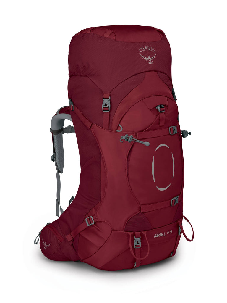 Osprey Ariel AG 65 Claret Red W Backpack - Reisartikelen-nl