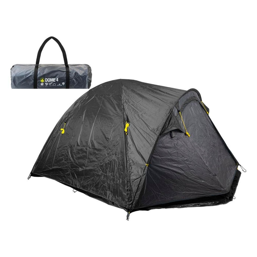Summit 4 Persoons Double Skin Dome Tent - Slate Grey Tent - Reisartikelen-nl