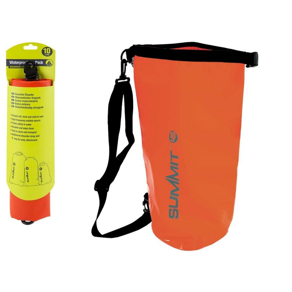 Summit Dry Bag - Oranje - 10L Drybag - Reisartikelen-nl