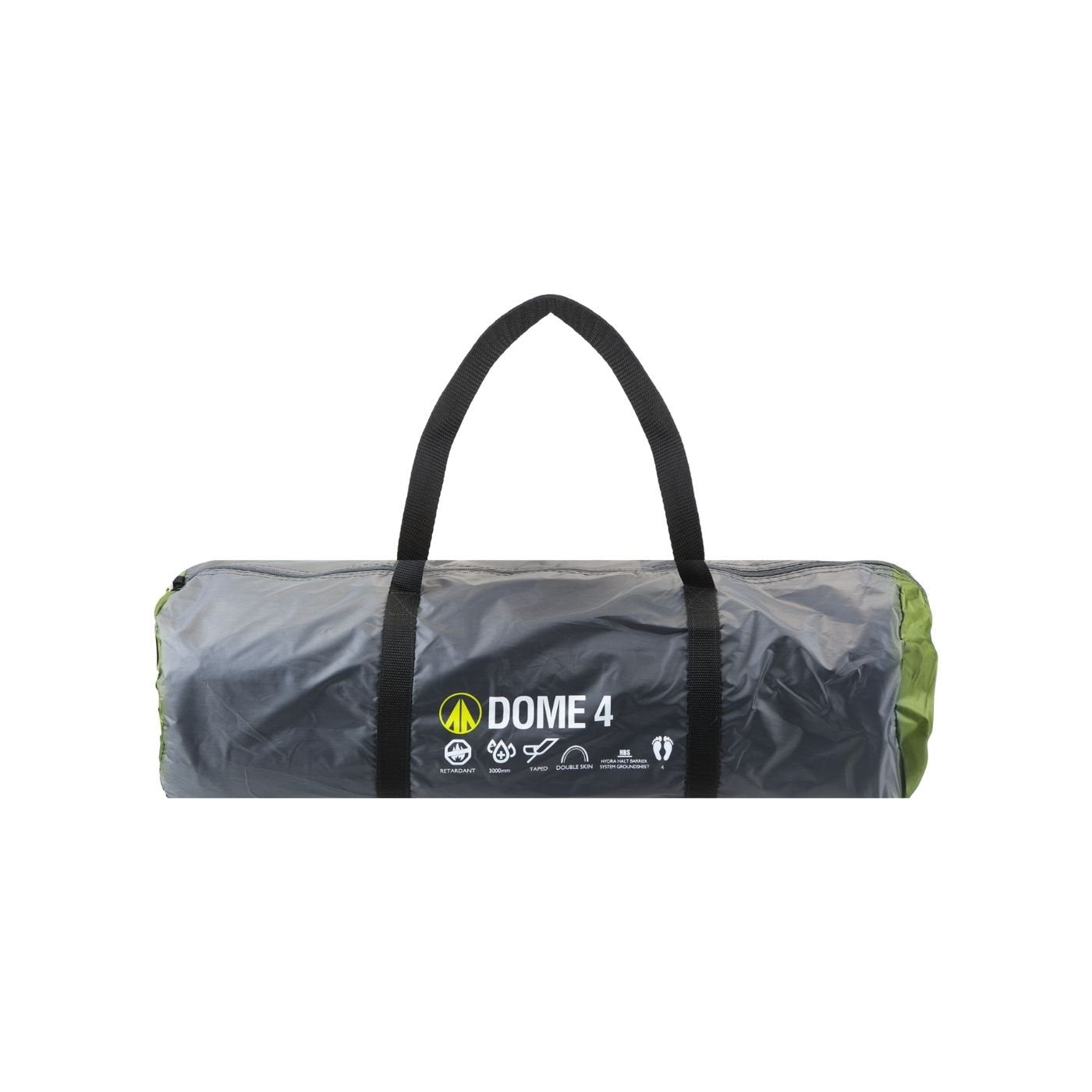 Summit 4 Persoons Double Skin Dome Tent - Forest Green Tent - Reisartikelen-nl