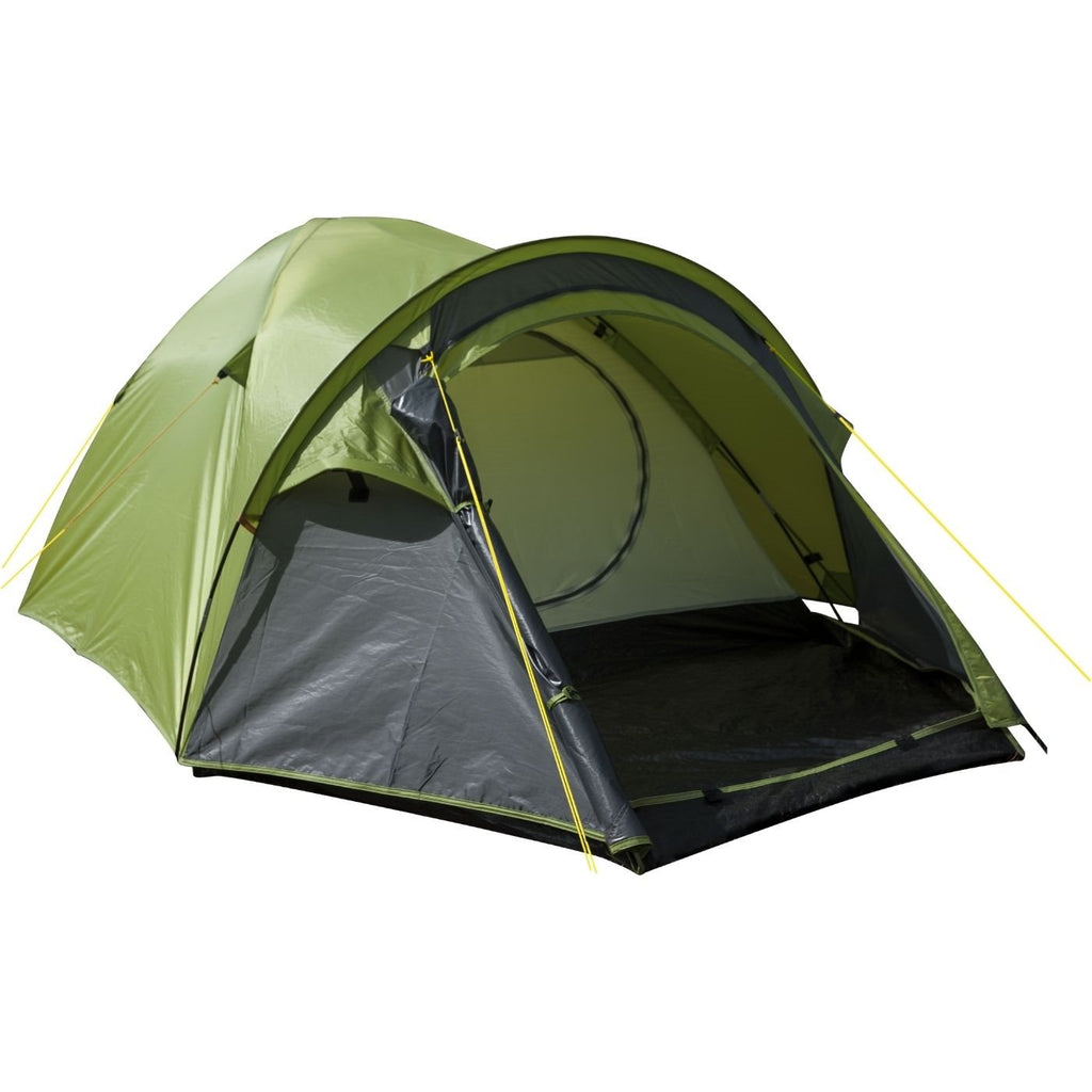 Summit 2 Persoons Double Skin Dome Tent - Forest Green Tent - Reisartikelen-nl