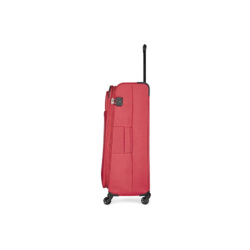 Carlton Cooper Spinner Case 55 cm - Red Handbagage Koffer - Reisartikelen-nl